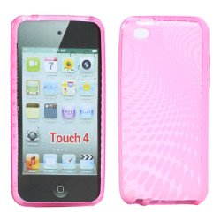 Apple iPod touch 4 Gel Case (Pattern Pink)